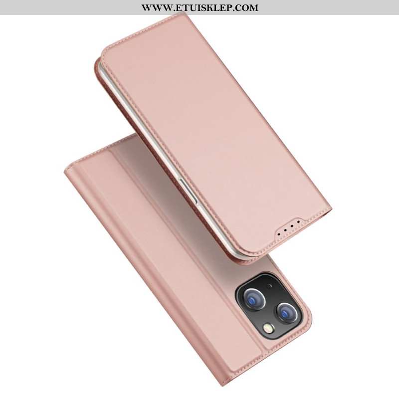 Etui Na Telefon do iPhone 15 Etui Folio Seria Skin-pro Dux Ducis